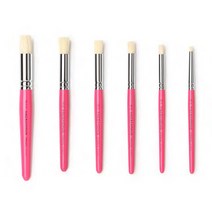 화홍 스텐실붓 낱자루 W1