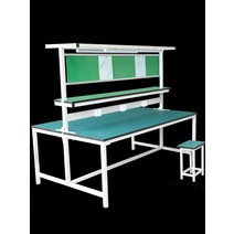 공장 작업대 정전기 방지 서스 테이블 실험실 선반, 200x60x75-170 단면