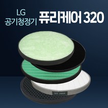 LG퓨리케어 320 공기청정기 필터 H13 헤파+탈취 [호환용/국내제작/당일출고], 헤파필터+탈취필터