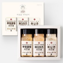 뿌링클링 체다치즈 어니언 시즈닝 선물포장, 1세트, 210g