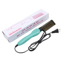 볼륨 물결 고데기 전기머리인두 롤브러쉬 오토롤링 새로운 핫 빗 전기 핫 빗 스트레이트너 전문 헤어 스트레이트너 헤어 아이언 티타늄 합금 헤어 컬러 검은 머리카락, 협력사, 에게, 초록