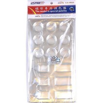 (UA90025) 유스타 페인트 팔레트 파레트 혼색 조색 도료접시 (6장)