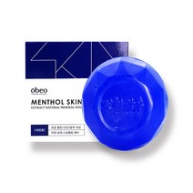 오베오 진화광수 멘톨(MENTHOL)멘솔 스킨바 클렌징비누, 1개, 110g