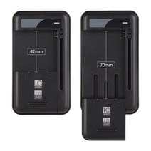 완속홈충전기삼성 갤럭시 S2 S3 S4 J5 용 3.8V 고전압 배터리 용 USB 출력 포트가있는 범용 배터리 충전기, 01 미국