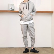 노마진컴퍼니 4컬러 여자 남자 아노락 바람막이 조거 바지 트레이닝 세트 (95-105)