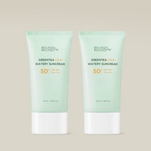 라운드어라운드 그린티 시카 수분 선크림 50ml 1+1 기획세트 SPF50+ PA++++ [17일재입고]