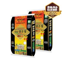 농협쌀 [이쌀이다] 아산 맑은쌀 삼광 20kg, 단일옵션