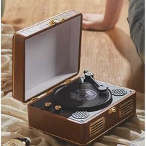 휴대용 cd플레이어 무선 레트로 미니 블루투스, 1966B 오프화이트