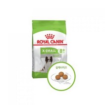 로얄캐닌 엑스스몰 어덜트8+ 8세이상 1.5kg 노령견사료, 18개