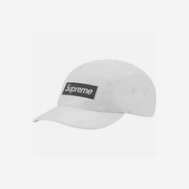 슈프림 리플렉티브 자카드 로고 캠프캡 화이트 - 22FW Supreme Reflective Jacquard Logo Camp Cap White