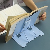 각도조절 독서대 책받침대 집게 북스토퍼 책고정대 책거치대 학생선물 시험준비 독서실 필기대, 핑크