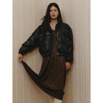 에잇세컨즈 브라운 레오파드 레이어드 원피스 112X71AY1D