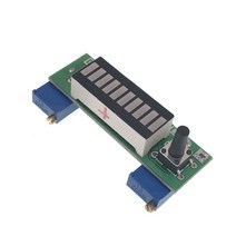 lm3914 블루 10 세그먼트 3.7v 리튬 12v 배터리 용량 표시기 모듈 전원 레벨 테스터 led 디스플레이 전자 diy 키트