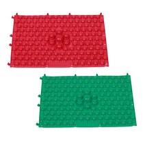 그랜드메디 국산 삼손 지압발판 발지압 매트(연결사용 가능해요), Green, 1개