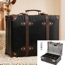 한라나 빈티지 캐리어 여 스몰 16인치 패스워드 캐리어 구식 1220인치 캐리어 남 잉글리시