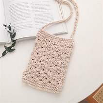 손뜨개 니트 핸드폰 가방 미니 크로스백 폰가방 h-07