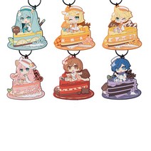 [Moeyu] VOCALOID 디저트 시리즈 PVC 키홀더 열쇠고리, Hatsune Miku