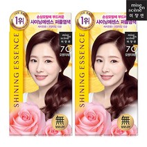 미쟝센 샤이닝 에센스 염색약 7O(오렌지레드)무배, 4개, 없음