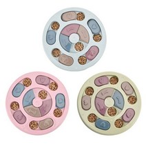 고양이 먹이퍼즐 행동유발 간식 푸드토이 미로 트릿 사냥놀이, N01 .Round 1pc_Blue