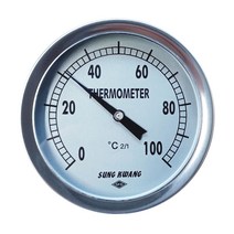 바이메탈 센서가 탑재된 국산 온도계 T형 100파이 50도 100도 150도 350도, 150도 75L