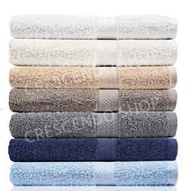 미국큰사이즈수건 7팩 목욕 타월 - 흡수성 강화 면 68.6cm x 132.1cm(27 x 52인치) 큰수건, 멀티 컬러 뉴트럴