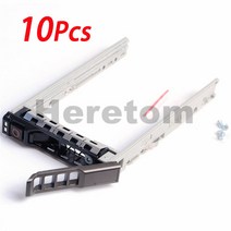 2.5 인치 G176J 8FKXC 하드 디스크 트레이 캐디 10 개 델 R720 R710 R810 R910 R730 R620 R610 2.5 인치 H, 한개옵션1, 한개옵션0