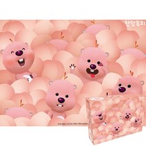 퍼즐피플 뽀로로 150/300/500 직소퍼즐, 퍼즐유액 포함, 잔망루피 복숭아 500피스, 500p