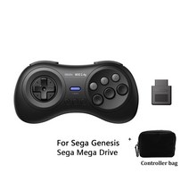 8BitDo-M30 2.4G 무선 게임 패드 세가 제네시스/게가 제네시스 미니 및 메가 드라이브/미니-세가 컨트롤러, 세가 제네시스 백, 협력사