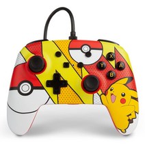 NINTENDO SWITCH PIKACHU POP ART WIRED ENHANCED CONTROLLER [POWER A]