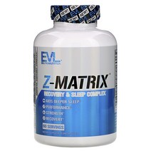EVLUTIONNUTRITION Z-매트릭스 리커버리 & 슬립 컴플렉스 캡슐, 240개입, 1개
