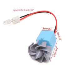 풍력발전기 가정용 자가발전기 마이크로 0.01V-15V 풍력 발전기 수력 듀얼 사용, 한개옵션0