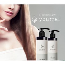 유메이 웰니스 샴푸 500ml 두피보습 비듬완화 얇은머리 곱슬머리 두피케어