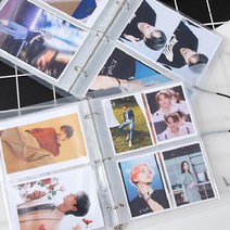 기념일 초음파 셀프 여행 태교 스크랩북 네컷 어린이집 추억 본식 커플 생일 소형 프로포즈 육아앨범, 2-엽서바인더-4인치