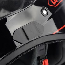 오토바이 바이크 헤드셋 EJEAS Q7 장착 클립 Quick7 오토바이 헬멧 헤드셋 블루투스 인터컴 용 양면 테이프1306636 L3, 01 Clip for Q71306636 L3
