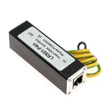 전화 팩스 서지 보호기 천둥 피뢰기 RJ11 kl01-p4h 블랙 제한 ADSL 장치 방지, 한개옵션0
