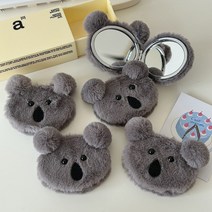 Koala Mirror 접이식 미니 손거울 확대거울 원형거울 화장거울