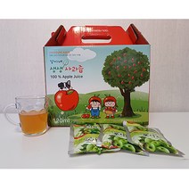 청정 고냉지 풋사과즙 50포 120ml * 2박스