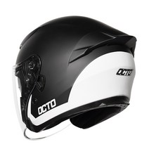 옥토 OCTO BOOST WHITE 부스트 오픈페이스 이너바이져 내장 세나 경량 헬멧 내피분리 배달대행 오후 4시 전 당일배송, XL, 화이트