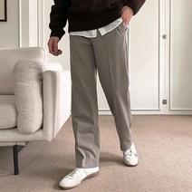 조군샵 써모라이트 사이드밴딩 세미와이드 슬랙스_P6212