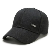 RTXSPROTS 중년모자 볼캡 사계절 체크 모자