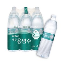 오리온 닥터유 제주 용암수 2L x6입, 6개