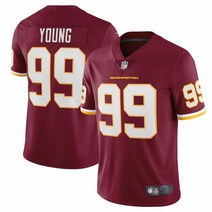 NFL 워싱턴 커맨더즈 99번 체이스 영 럭비 미식축구 저지 유니폼