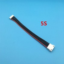 2s 3s 4s 5s 6s 리포 배터리 밸런스 충전기 플러그 라인 연장 코드 와이어 밸런서 커넥터 케이블 5 개, [04] 5S 5개 낱개구성