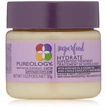 퓨얼로지 하이드레이트 트리트먼트 헤어 마스크 Pureology Hydrate Superfood Treatment Hair Mask 30g 3개