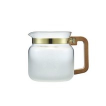 스타벅스 우드 핸들 글라스 서버 680ml