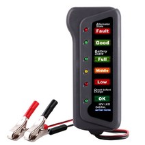 딥사이클 자동차 배터리 car battery tester 12v 6 led light