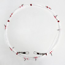 RUXO 갈치 기둥줄 8단 10단 갈치채비 수작업 경심줄