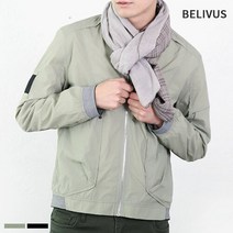 빌리버스 남성 점퍼 WS070 남자 블루종 집업 간절기 아우터