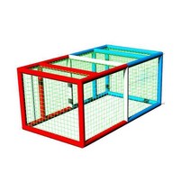 로봇 축구 경기장 드론경기장 무인 비행기 조종 연습, 메쉬 패브릭 5x2x2m
