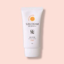 알로에베라 선크림 자외선차단제 선블럭 SPF50+++ 비비크림겸용